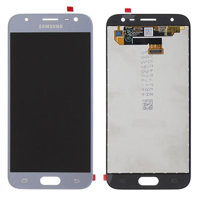 Écran LCD + Vitre tactile originale pour Samsung Galaxy J3 2017 argent J330