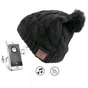 Pack bonnet audio + gants tactile noir Muvit Life
