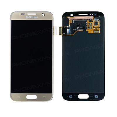 Écran LCD + Vitre tactile Originale pour Samsung Galaxy S7 or gold