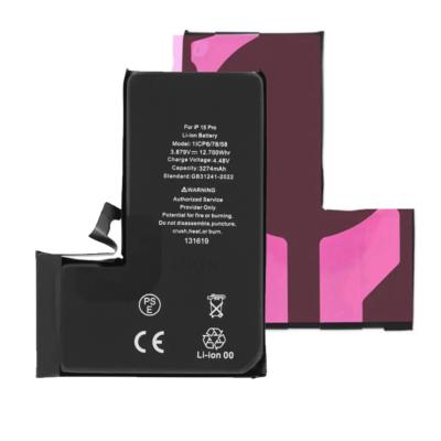 Batterie interne pour iPhone 15 Pro (avec adhésif)